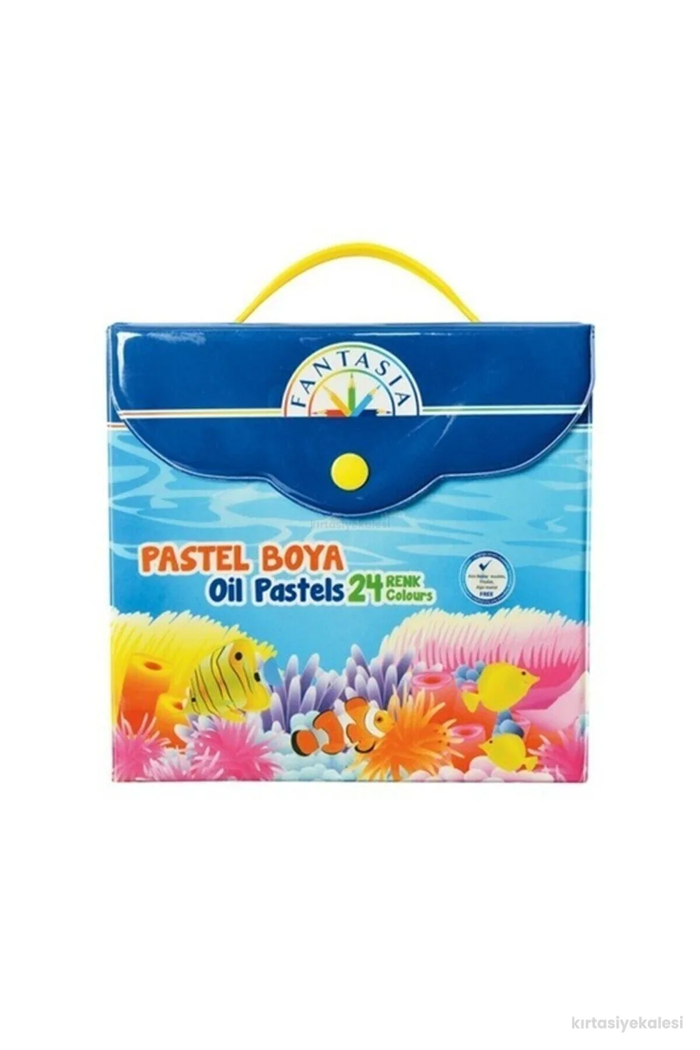 Fantasia 24'lü Plastik Çantalı Pastel Boya