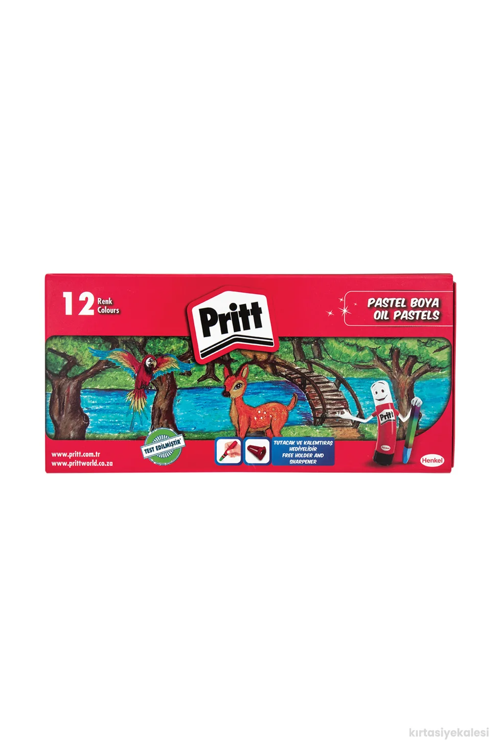 Pritt Pastel Boya Karton Kutu 12'li