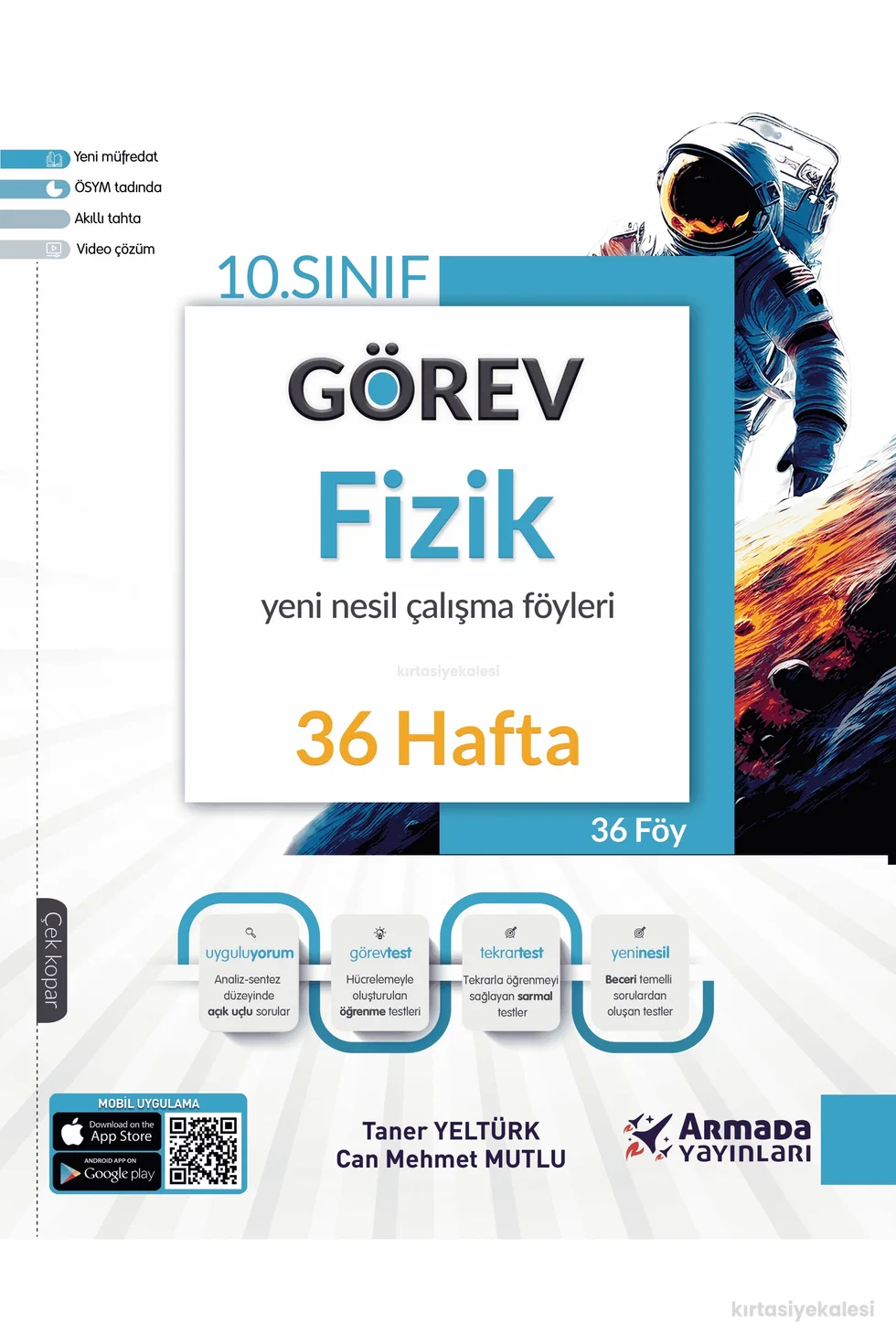Armada 10. Sınıf Fizik Görev Yeni Nesil Çalışma Föyleri 36 Hafta