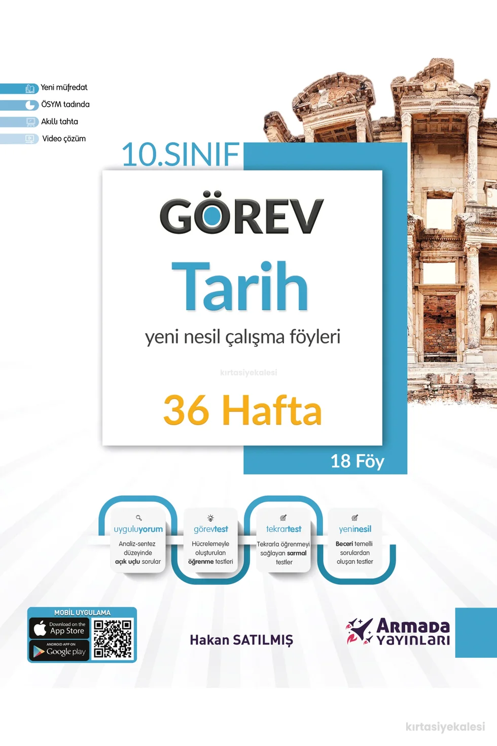 Armada 10. Sınıf Tarih Görev Yeni Nesil Çalışma Föyleri 36 Hafta