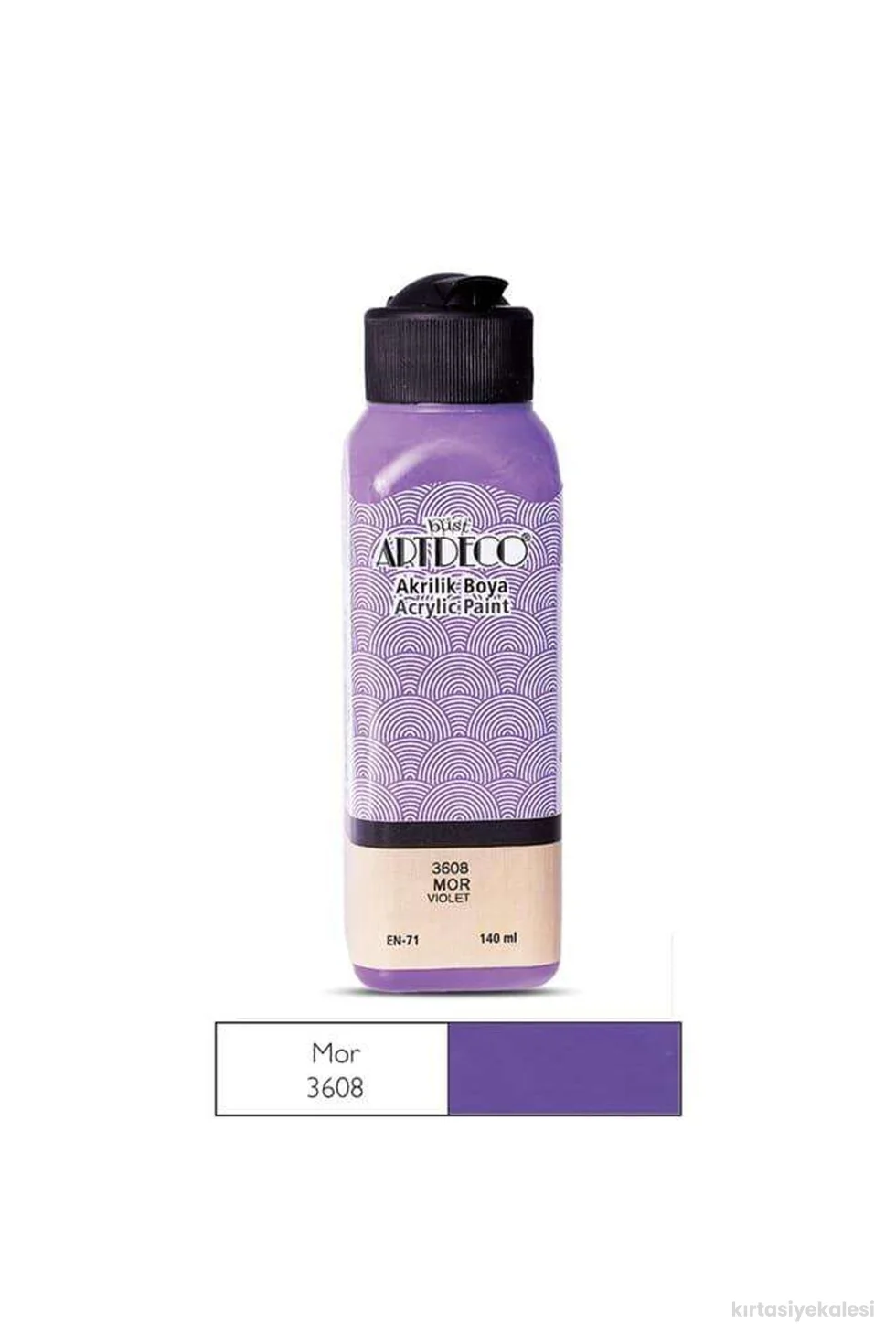 Artdeco Akrilik Boya 140 ml Mor 3608