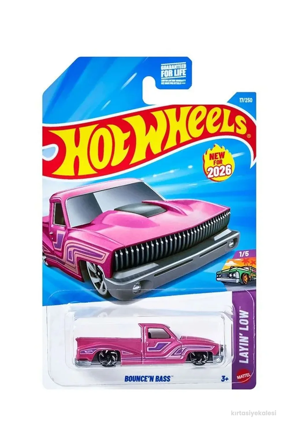 Hot Wheels Tekli Arabalar Bounce'n Bass (Kısa Kart)