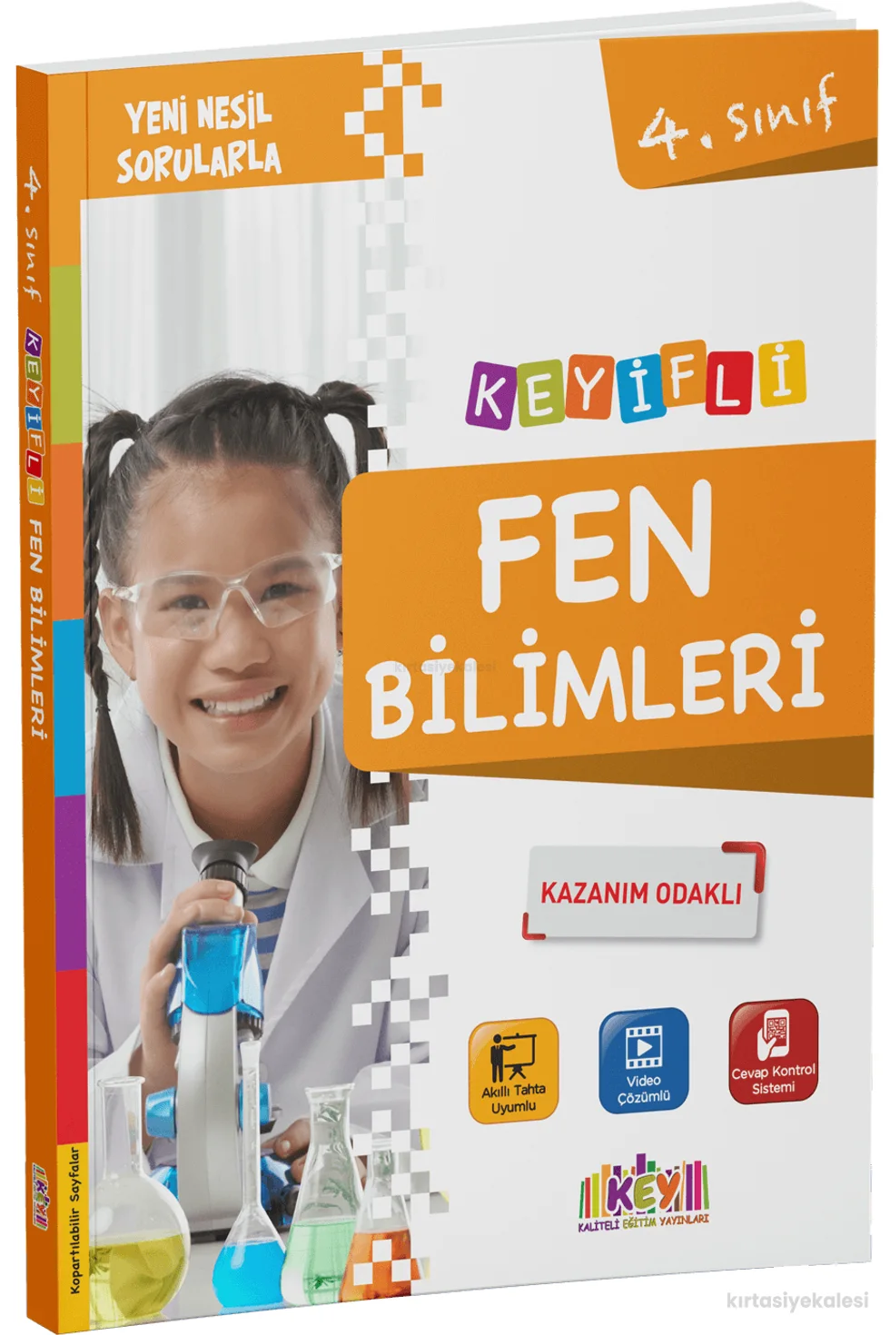 Key Kaliteli Eğitim Yayınları 4. Sınıf Keyifli Eğitim Seti 9 Kitap