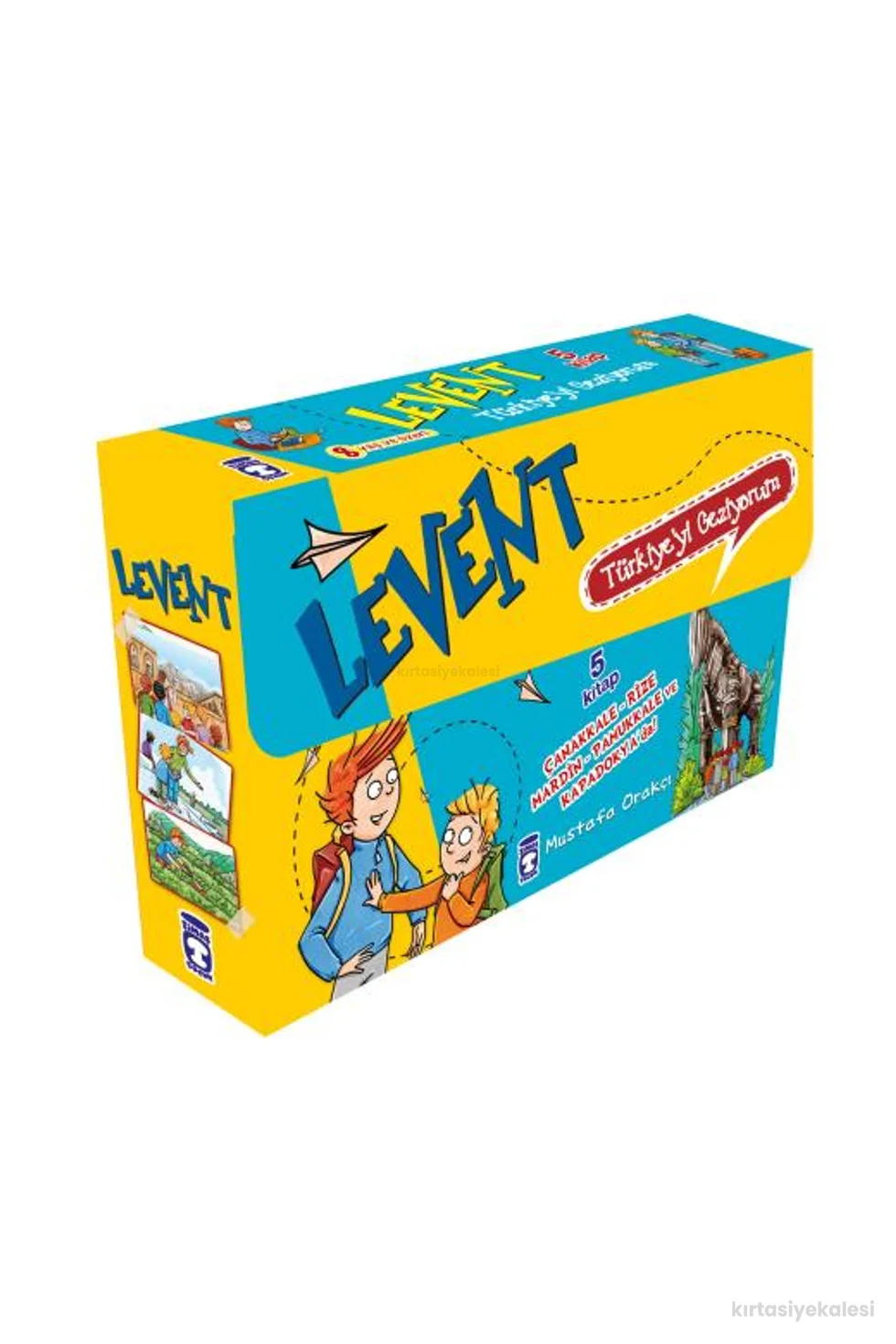 Levent Türkiye'yi Geziyorum 1 Set (5 Kitap)