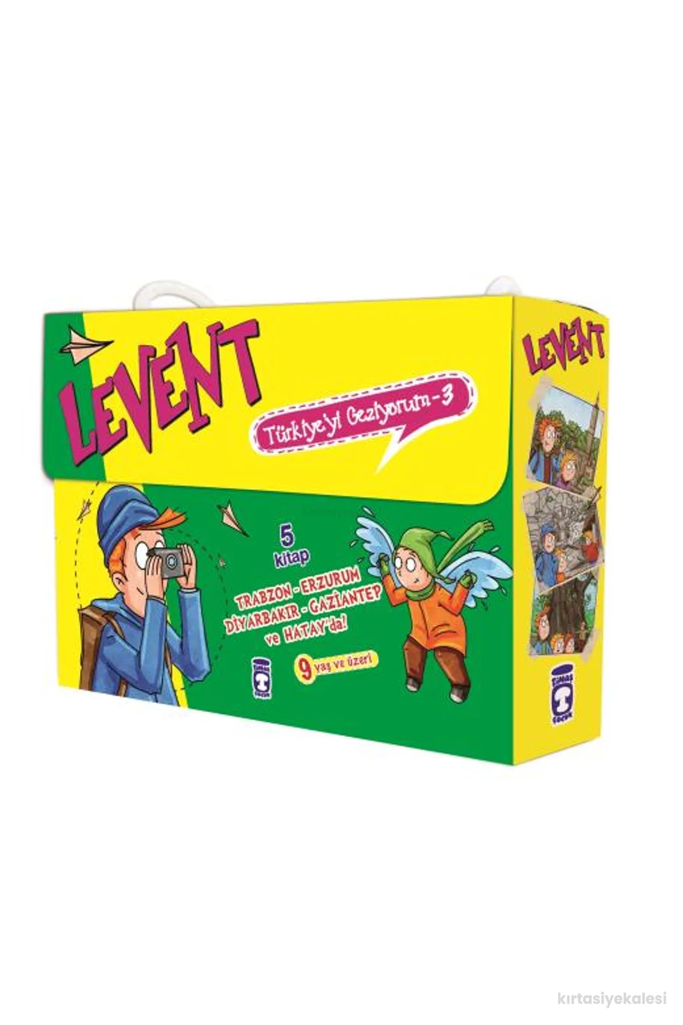 Levent Türkiye'yi Geziyorum 3 Set (5 Kitap)