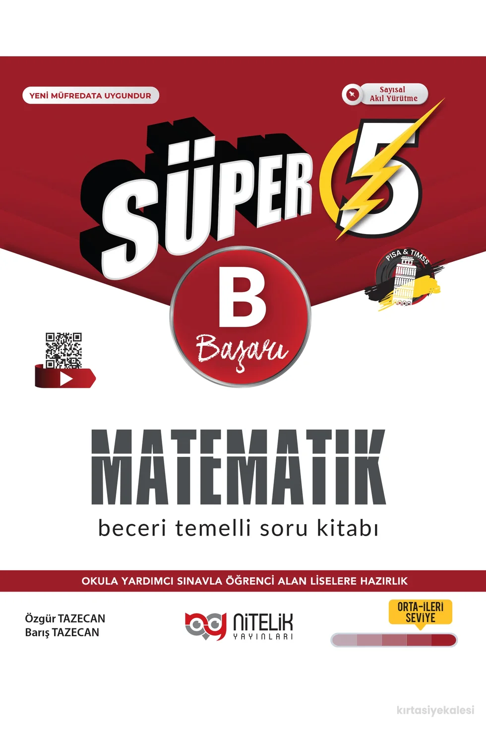 Nitelik Yayınları 5. Sınıf Süper Matematik B Soru Kitabı