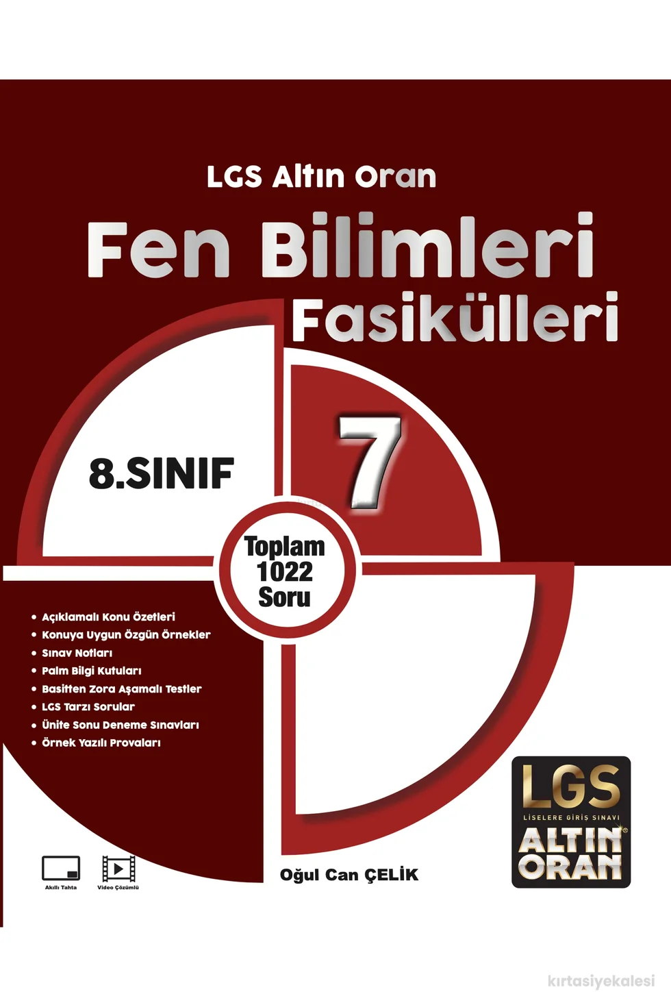 Palme Yayınevi LGS Altın Oran 8. Sınıf Fen Bilimleri Fasikülleri (7 Fasikül)