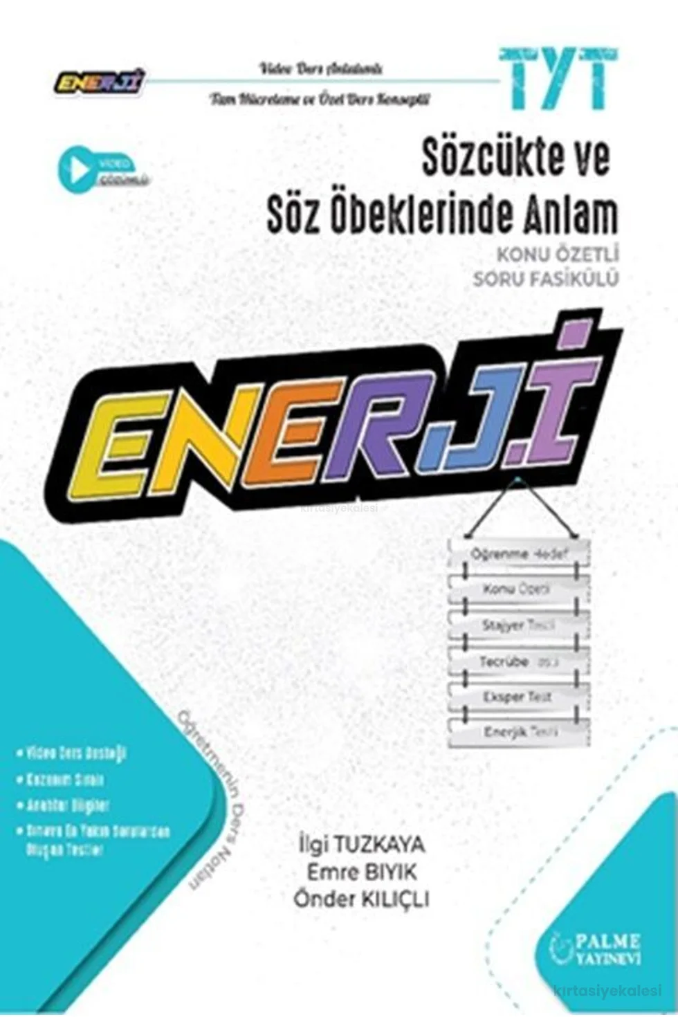 Palme Yayınevi YKS TYT Enerji Sözcükte ve Söz Öbeklerinde Anlam Konu Özetli Soru Fasikülü