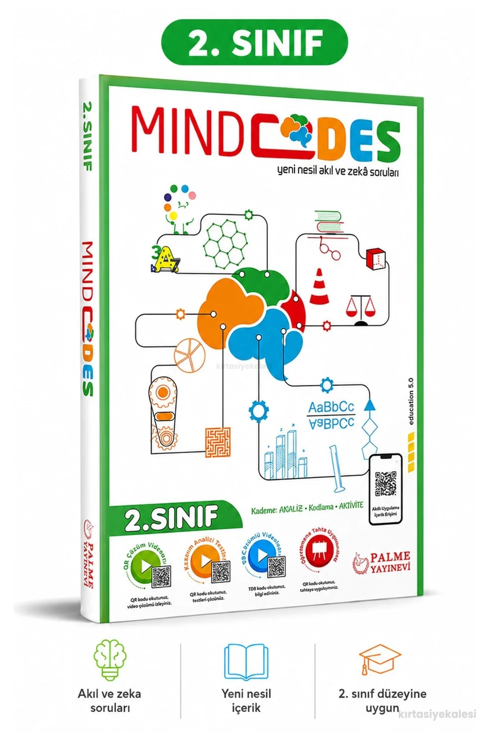 Palme Yayınevi 2. Sınıf Mind Codes Akıl Kodları Kitabı