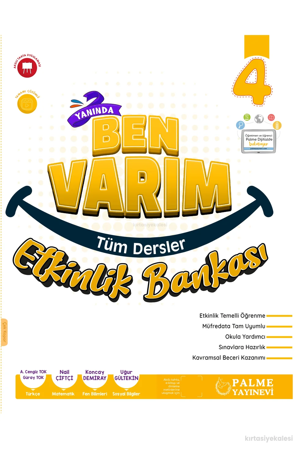 Palme Yayınevi 4. Sınıf Yanında Ben Varım Tüm Dersler Etkinlik Bankası