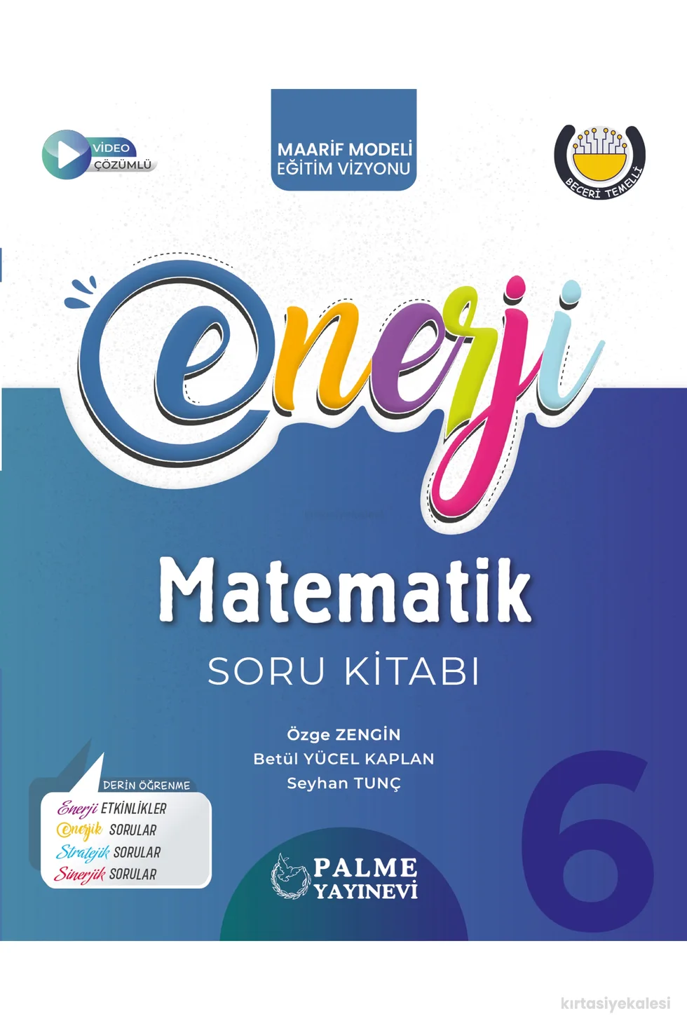Palme Yayınevi 6. Sınıf Enerji Matematik Soru Kitabı