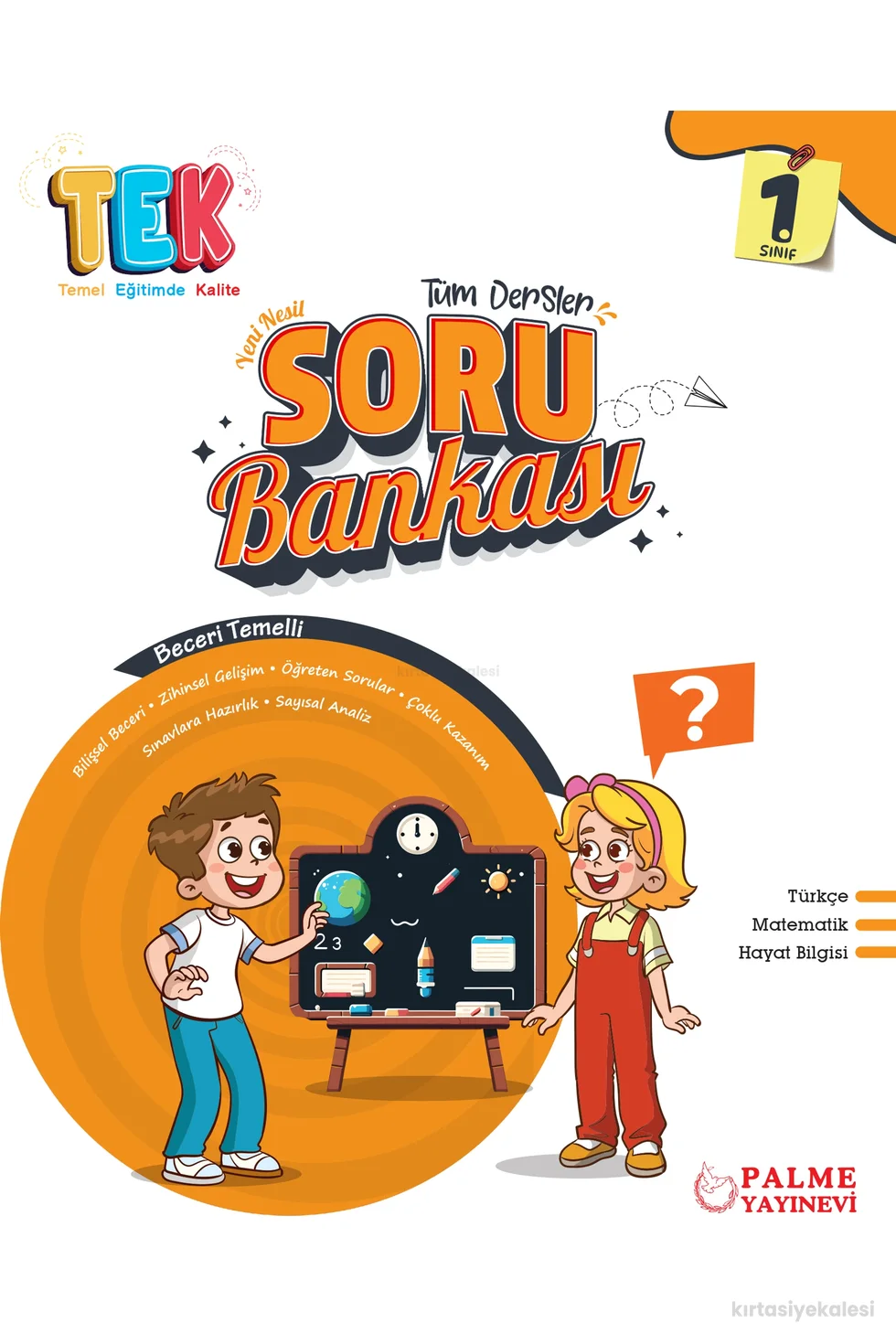 Palme Yayınevi Tek 1. Sınıf Tüm Dersler Soru Bankası