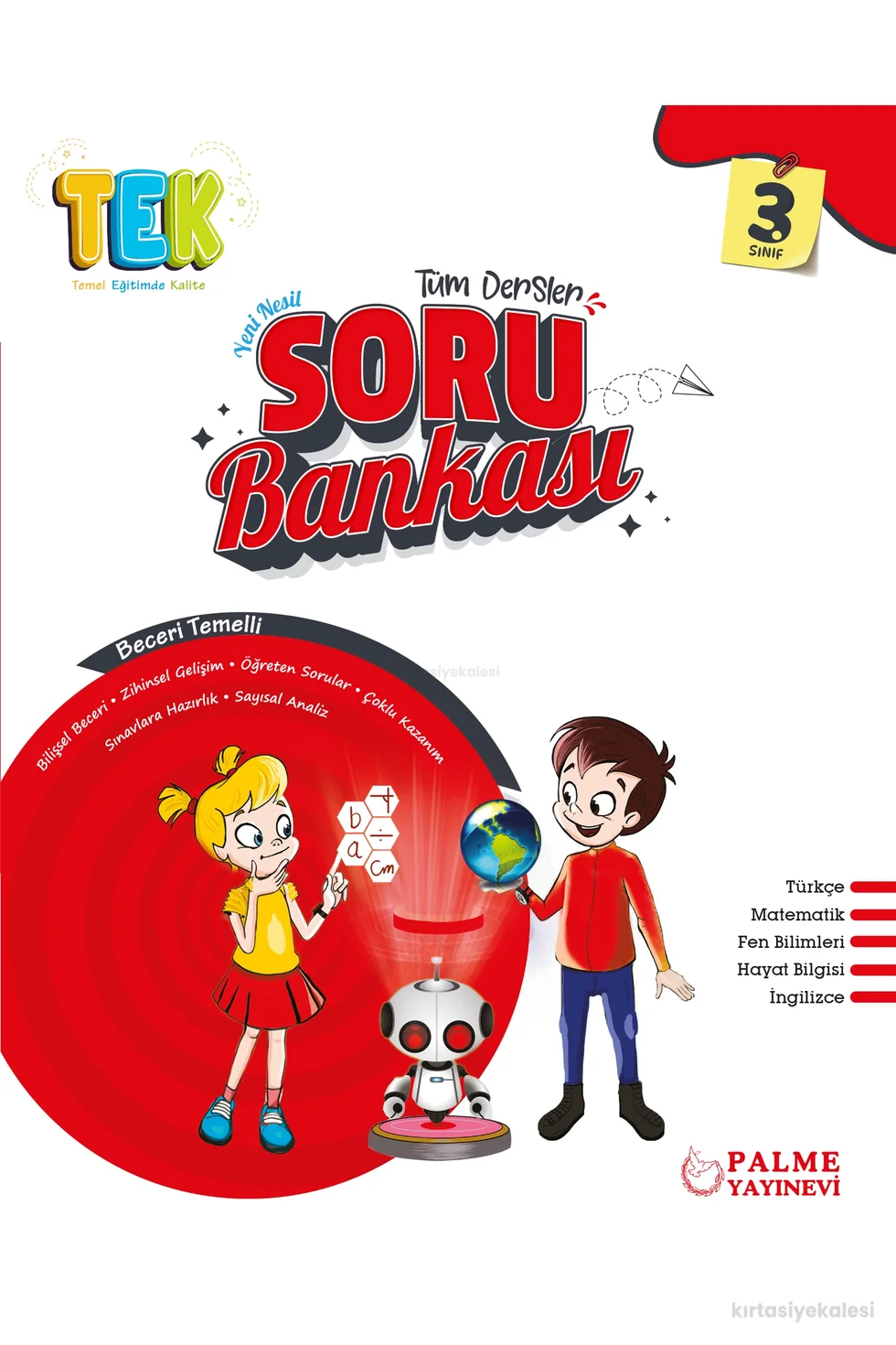 Palme Yayınevi Tek 3. Sınıf Tüm Dersler Soru Bankası