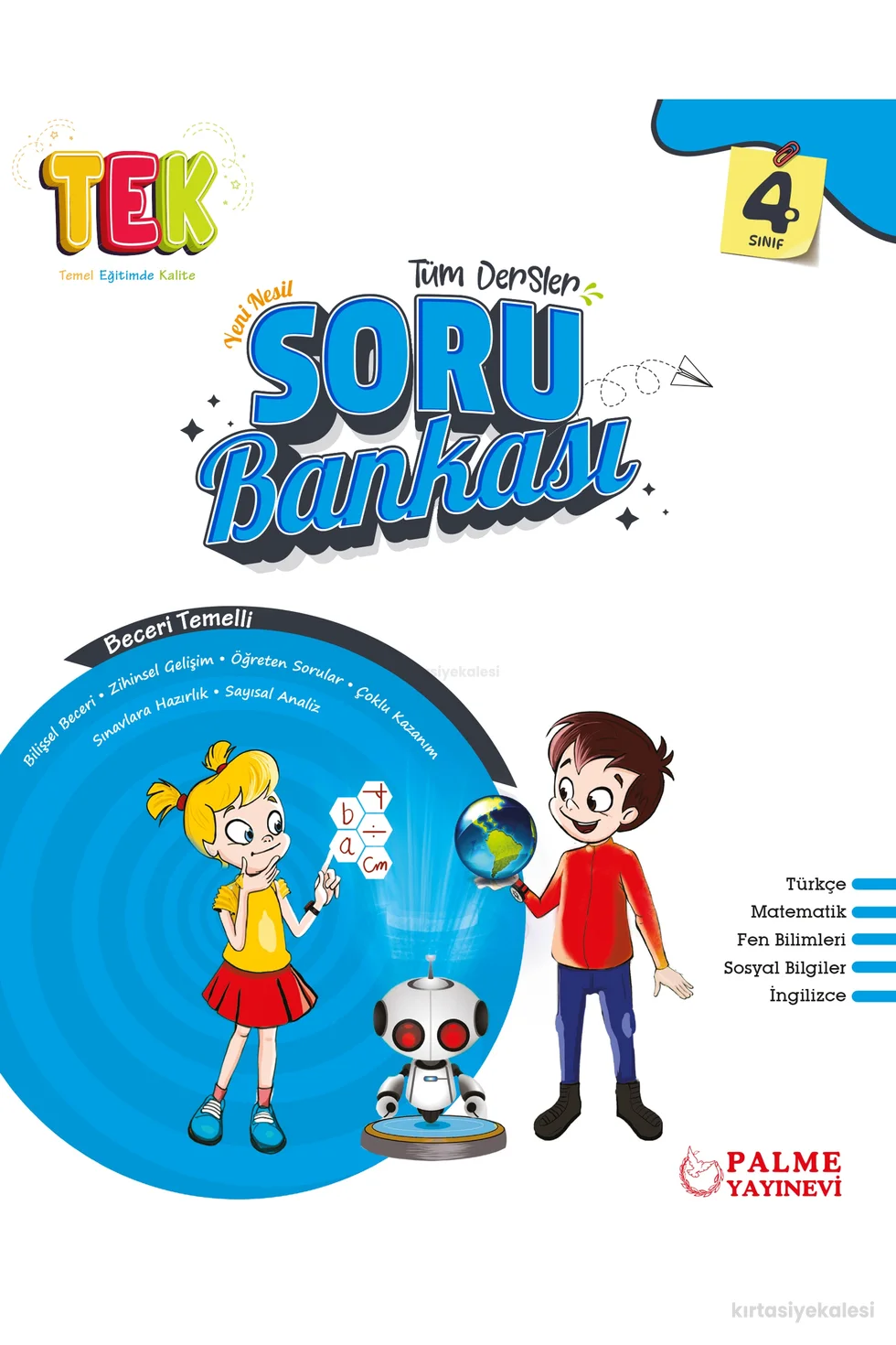 Palme Yayınevi Tek 4. Sınıf Tüm Dersler Soru Bankası