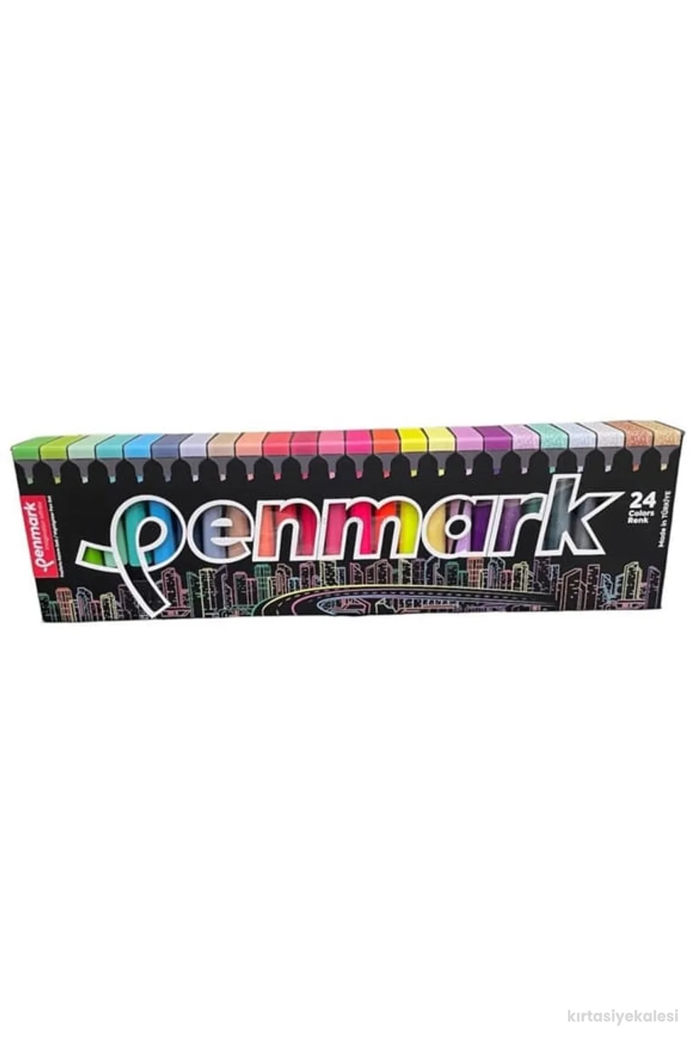 Penmark Fosforlu Kalem 24'lü Süper Kutu - Kırtasiyekalesi