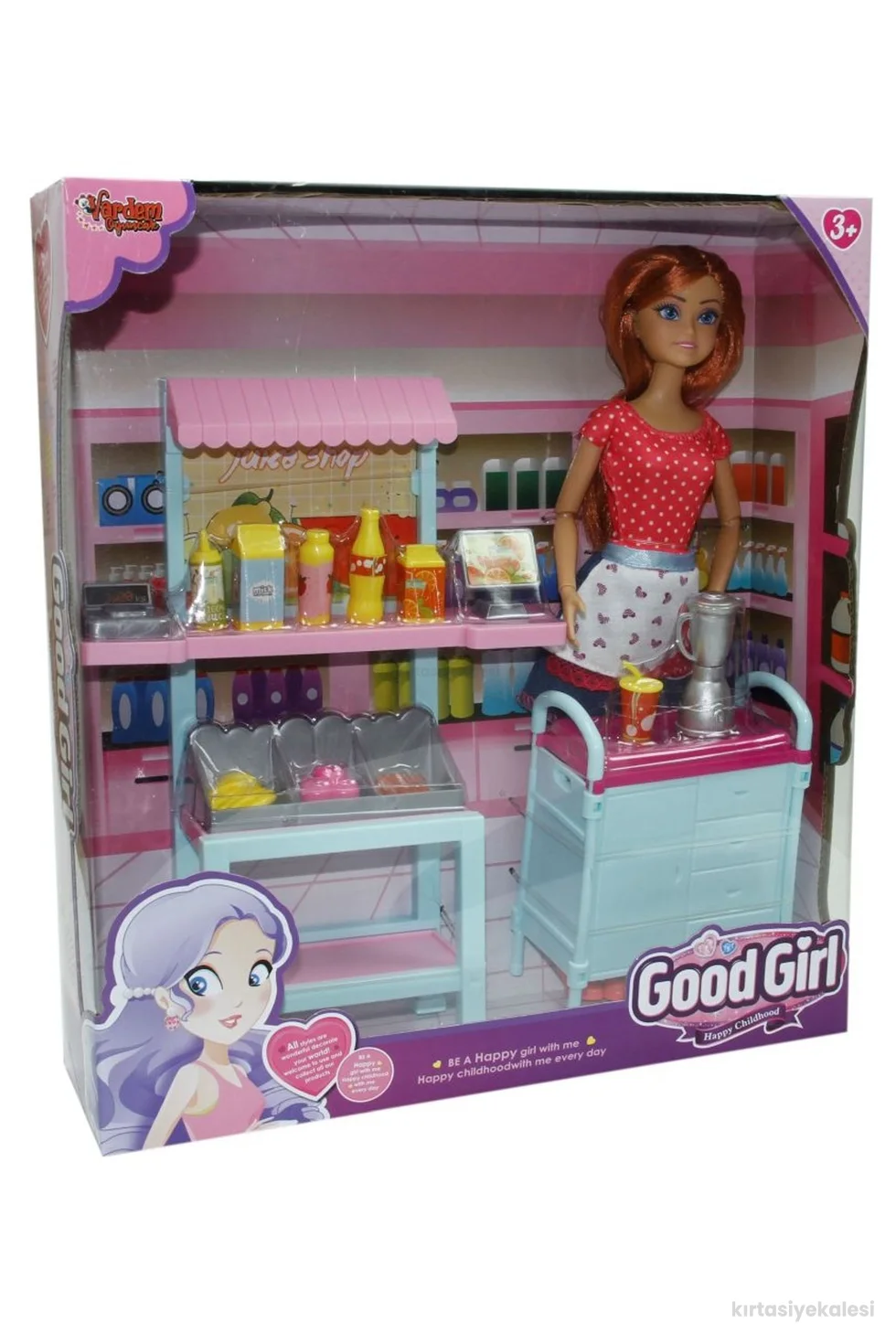 Vardem Oyuncak Kutulu 29 cm Aksesuarlı Kafe İşletmecisi Bebek