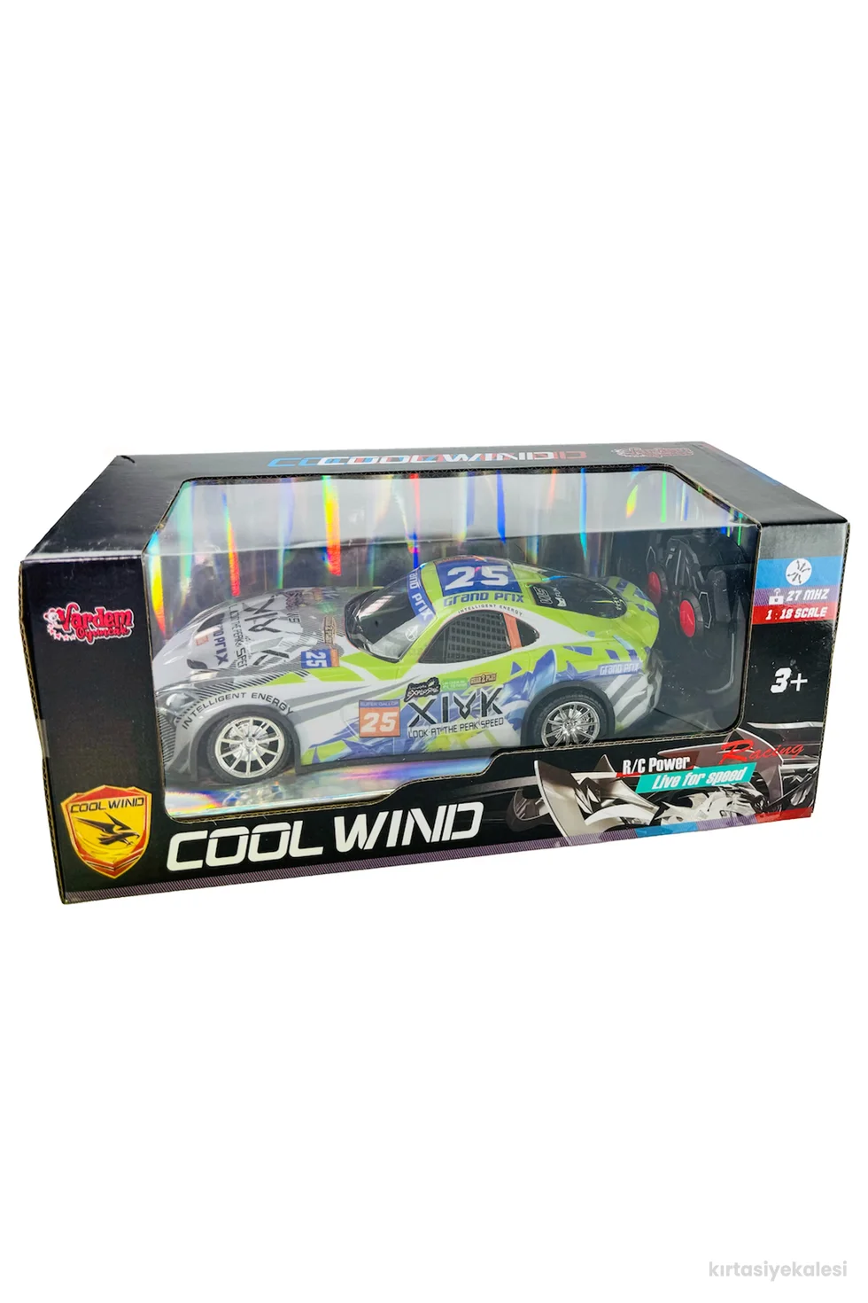 Vardem Oyuncak Uzaktan Kumandalı Full Fonksiyon Şarjlı Rüzgar Araba 1:18 (Cool Wind)