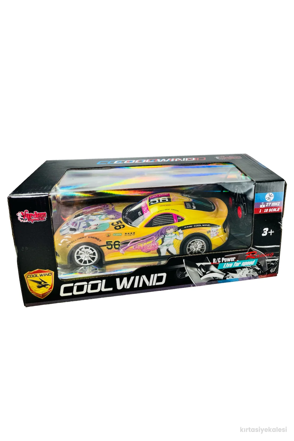 Vardem Oyuncak Uzaktan Kumandalı Full Fonksiyon Şarjlı Rüzgar Araba 1:18 (Cool Wind)