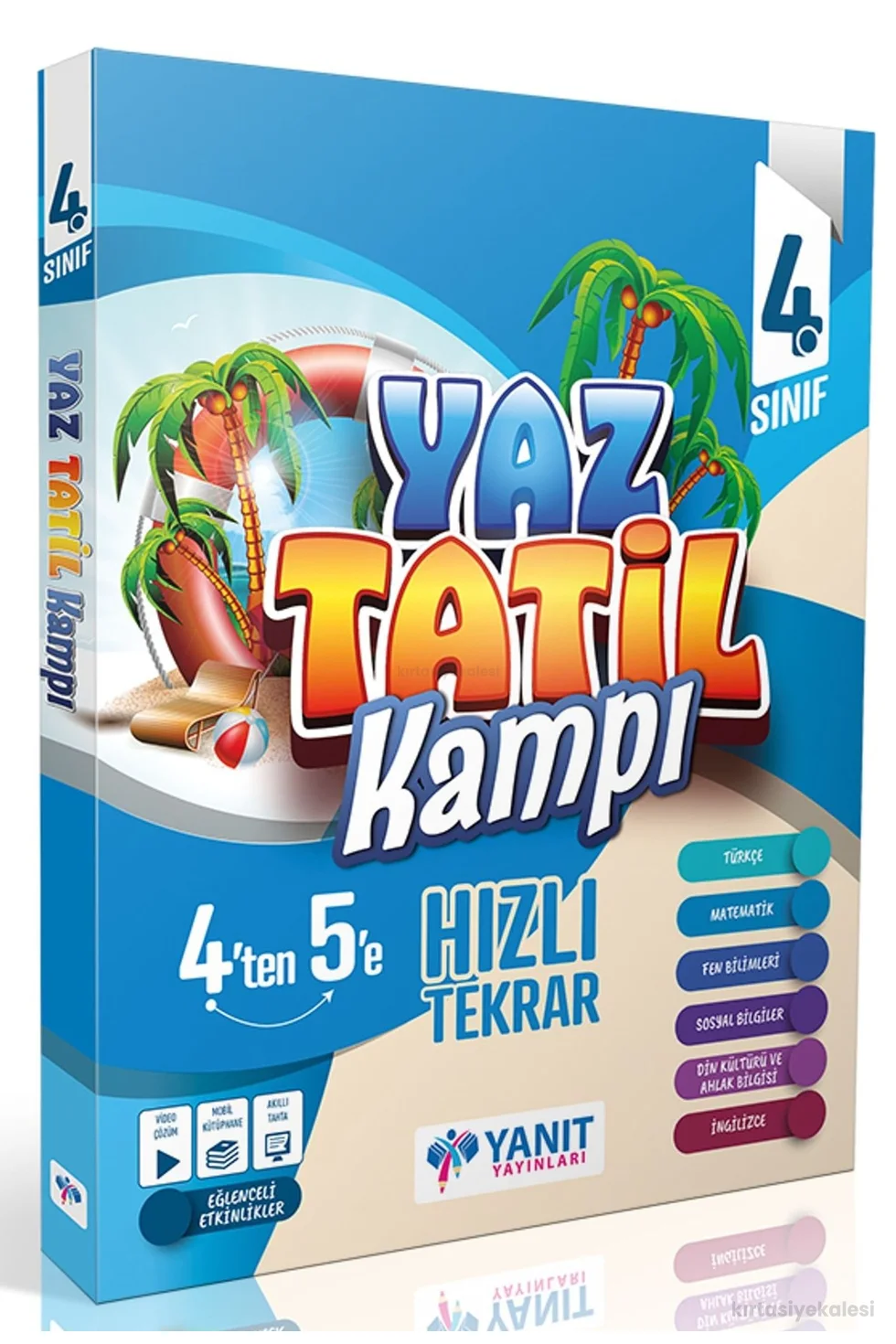 Yanıt Yayınları 4. Sınıf Yaz Tatil Kitabı