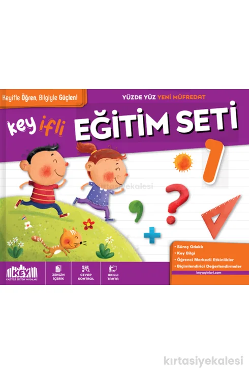 Key Kaliteli Eğitim Yayınları 1. Sınıf Keyifli Eğitim Seti (2 Key Kaliteli Eğitim Yayınları 1. Sınıf Keyifli Eğitim Seti (2