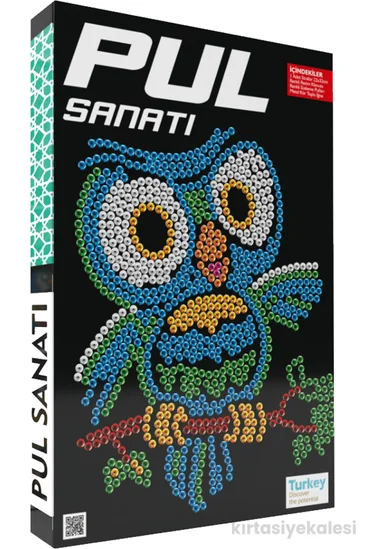 Kumtoys Pul Sanatı Baykuş 22x32cm KP18