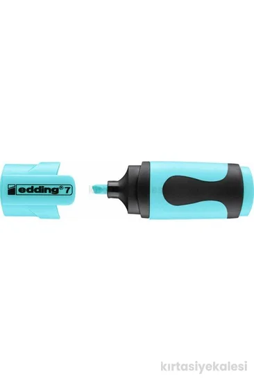 Edding Mini Fosforlu Kalem Pastel Mavi