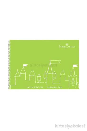 Faber-Castell PP Kapak Resim Defteri 25x35 cm 30 Yaprak
