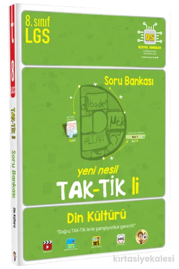 Tonguç Yayınları 8. Sınıf Din Kültürü ve Ahlak Bilgisi Taktikli Soru Bankası