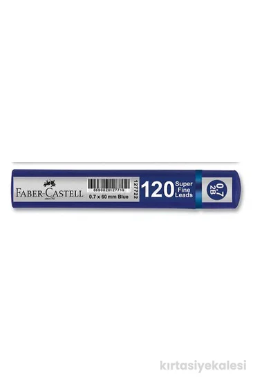 Faber-Castell Grip Min 0.7 mm Mavi Tüp 120'li Kalem Ucu
