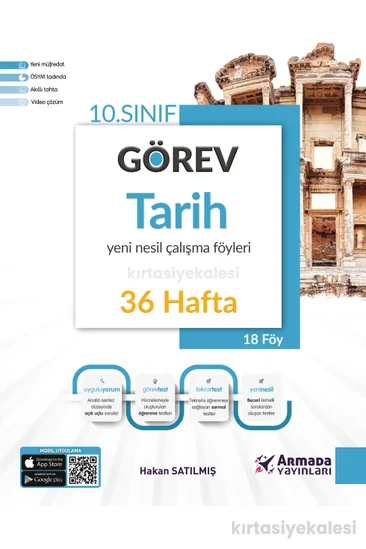 Armada 10. Sınıf Tarih Görev Yeni Nesil Çalışma Föyleri 36 Hafta