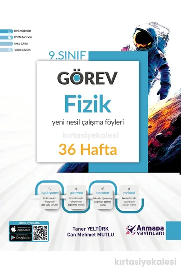 Armada 9. Sınıf Fizik Görev Yeni Nesil Çalışma Föyleri 36 Hafta