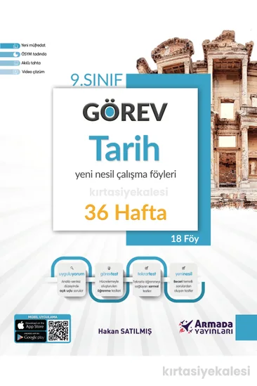 Armada 9. Sınıf Tarih Görev Yeni Nesil Çalışma Föyleri 36 Hafta