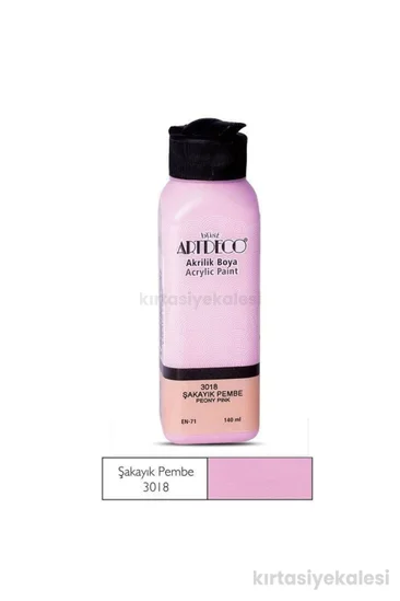 Artdeco Akrilik Boya 140 ml Şakayık Pembe 3018