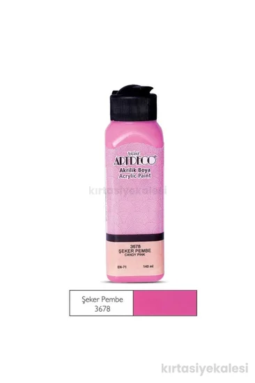 Artdeco Akrilik Boya 140 ml Şeker Pembe 3678