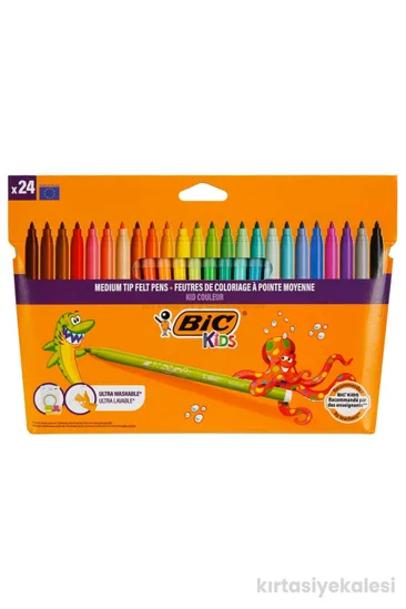 Bic Kids Couleur Keçeli Boya Kalemi 24'lü