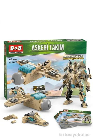 Birlik Oyuncak Askeri Takım Blok / Lego / Yapı Oyuncağı