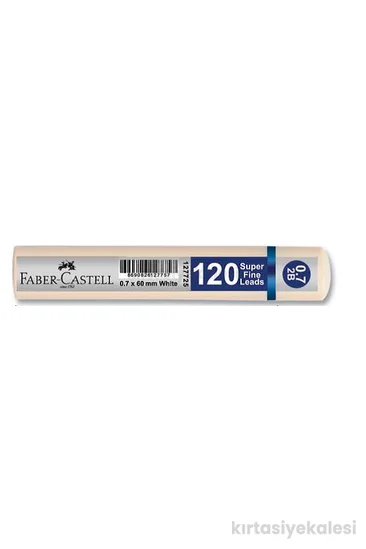 Faber-Castell Grip Min 0.7 mm Beyaz Tüp 120'li Kalem Ucu