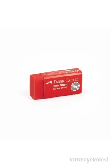 Faber-Castell Okul Silgisi Kırmızı 187223