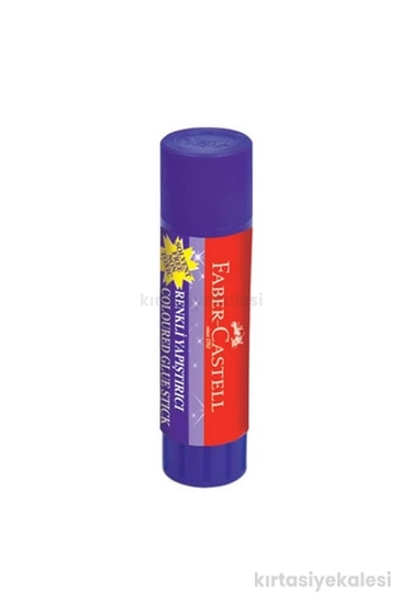 Faber-Castell Stick Renkli Yapıştırıcı Mor 10 gr