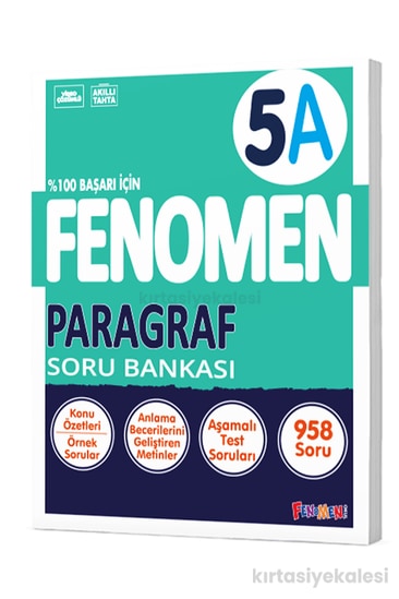Fenomen Okul 5. Sınıf Paragraf A Fenomen Soru Bankası
