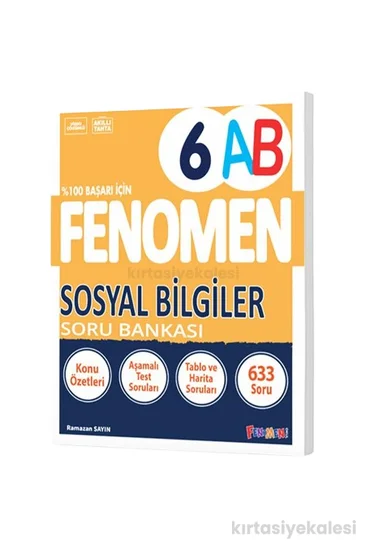 Fenomen Okul 6. Sınıf Sosyal Bilgiler A-B Fenomen Soru Bankası