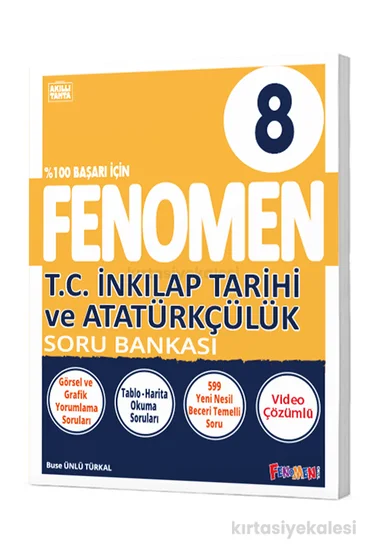 Fenomen Okul 8. Sınıf T.C. İnkılap Tarihi Ve Atatürkçülük Soru Bankası