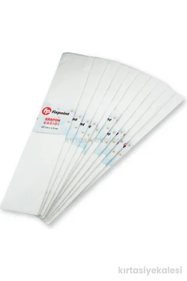 Fixpoint Krapon Kağıdı 10'lu Beyaz 50 cm x 1,5 mt