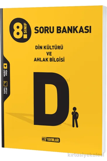 Hız Yayınları 8. Sınıf Din Kültürü ve Ahlak Bilgisi Soru Bankası