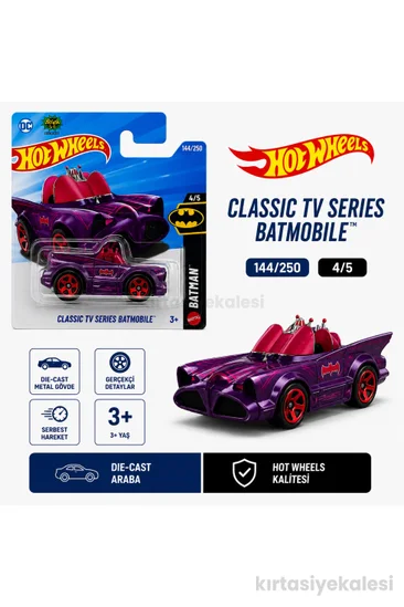 Hot Wheels Batman Tekli Arabalar