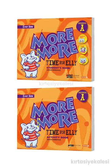 Kurmay ELT More & More Time for Elly A Okul Öncesi İngilizce Eğitim Seti 2 Kitap