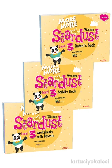 More &amp; More Preschool Stardust Level 3 - 3'lü Set 5-6 Yaş Kurmay ELT Yayınları