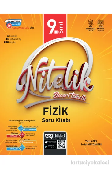 Nitelik Yayınları 9. Sınıf Fizik Beceri Temelli Soru Kitabı