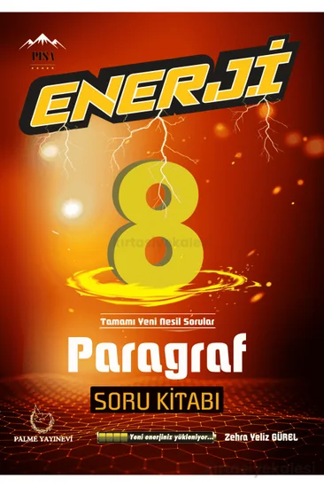 Palme Yayınevi 8. Sınıf Enerji Paragraf Soru Kitabı