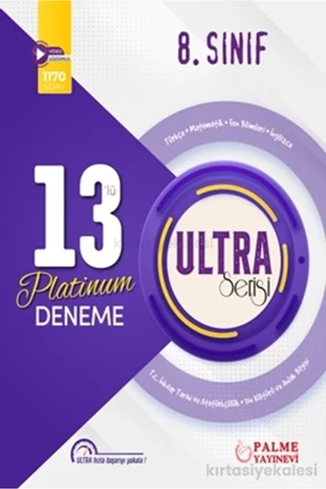 Palme Yayınevi 8. Sınıf Ultra 13’lü Platinum Deneme